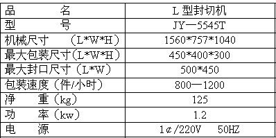 半自動封切熱縮機(jī)